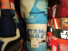 Star Wars Fleece Blanket. New with Tags