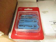 3 Boxes of 300 Paperclips. New & Boxed