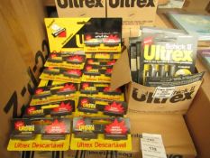 Pack of 24 Ultrex Razors wth 72 Refills. New & packaged