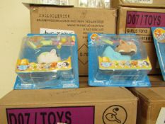 3x Boxes of 8 Zhu Zhu hamster toys, designs may vary due to being picked a random, new and boxed.