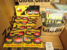 Pack of 24 Ultrex Razors wth 72 Refills. New & packaged