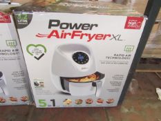 | 1X | POWER AIR FRYER 3.2L | UNCHECKED AND BOXED | NO ONLINE RE-SALE | SKU C5060191469838 | RRP £