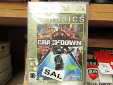 2 x XBOX 360 Crackdown Classics. New in a sealed case