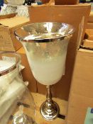 La Dolce Vita tall freestanding candle holder, new.