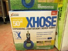 | 1x | XHOSE 50FT | UNCHECKED AND BOXED | NO ONLINE RE-SALE | SKU C5060191461078 | RRP £29:99 |