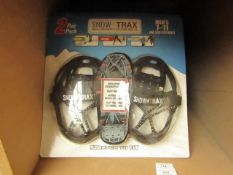 2 Pack of Snow Trax Mens 7 - 11. Helps you to walk through the snow & Ice