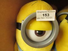 Minion plush toy, new.