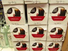 3 Packs of 16 Nescafe Dolce Gusto Americano Capsules. BB 31/10/19.