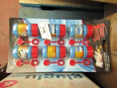 6x Speed Racer bubble sets, new and packaged.