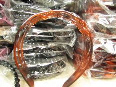 12x Head-Bands - Black&Brown - Packaged.