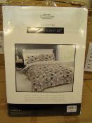 Sanctuary Bailey Multi Coloured Duvet Set Kingsize 100% Cotton New & Packaged