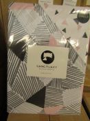 Sanctuary Bailey Multi Coloured Reversible Duvet Set Single,100% Cotton RRP £49.99  New & Packaged