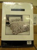 Sanctuary Bailey Multi Coloured Duvet Set Superking 100 % Cotton New & Packaged