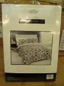 Sanctuary Bailey Multi Coloured Duvet Set Kingsize 100% Cotton New & Packaged