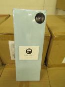 Sanctuary Fitted Sheet With Deep Box Duck Egg Single 100 % Cotton New & Packaged