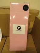 Sanctuary Fitted Sheet With Deep Box Kingsize Blush 100 % Cotton New & Packaged