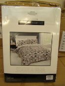 Sanctuary Bailey Multi Coloured Duvet Set Kingsize 100% Cotton New & Packaged