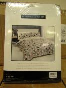 Sanctuary Bailey Multi Coloured Duvet Set Superking 100 % Cotton New & Packaged