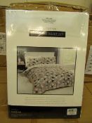 Sanctuary Bailey Multi Coloured Duvet Set Kingsize 100% Cotton New & Packaged