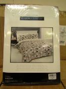 Sanctuary Bailey Multi Coloured Duvet Set Superking 100 % Cotton New & Packaged