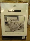 Sanctuary Bailey Multi Coloured Duvet Set Kingsize 100% Cotton New & Packaged