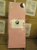 Sanctuary Fitted Sheet With Deep Box Superking Blush 100 % Cotton New & Packaged