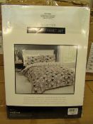 Sanctuary Bailey Multi Coloured Duvet Set Kingsize 100% Cotton New & Packaged