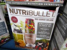 | 1x | NUTRIBULLET 900 SERIES | UNCHECKED AND BOXED | NO ONLINE RE-SALE | SKU C5060191463409 |