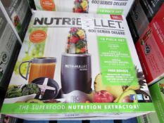 | 1x | NUTRIBULLET 600 SERIES | UNCHECKED AND BOXED | NO ONLINE RE-SALE | SKU C5060191462198 |