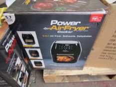 | 1x | POWER AIR FRYER COOKER 5.7L | UNCHECKED AND BOXED | NO ONLINE RE-SALE | SKU