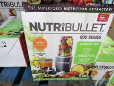 | 1x | NUTRIBULLET 600 SERIES | UNCHECKED AND BOXED | NO ONLINE RE-SALE | SKU C5060191461245 |