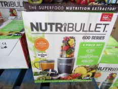 | 1x | NUTRIBULLET 600 SERIES | UNCHECKED AND BOXED | NO ONLINE RE-SALE | SKU C5060191461245 |