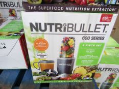 | 1x | NUTRIBULLET 600 SERIES | UNCHECKED AND BOXED | NO ONLINE RE-SALE | SKU C5060191461245 |