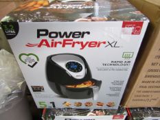 | 1x | POWER AIR FRYER XL 3.2L | UNCHECKED AND BOXED | NO ONLINE RE-SALE | SKU C5060191465366 |