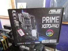 Asus Prime X370-Pro, untested and boxed. RRP £135.00