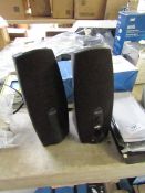 Set of 2x Philips speakers, untested.