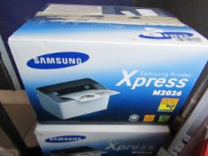 Samsung Xpress M2026 printer, untested and boxed. RRP £75.00