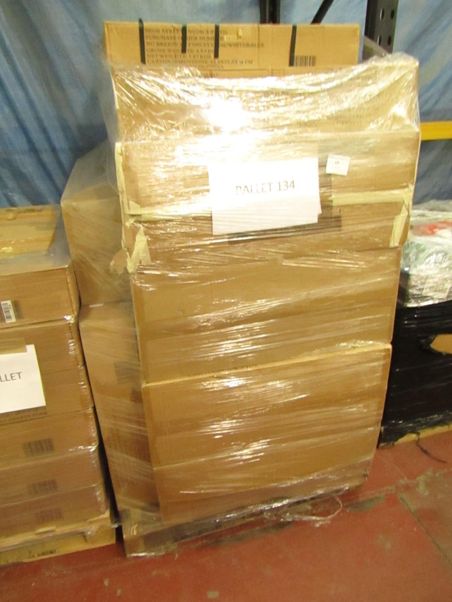 |APPROX 36X | THE PALLET CONTAINS NU BREEZE AIR DRYERS | BOXED AND UNCHECKED | NO ONLINE RE-SALE |