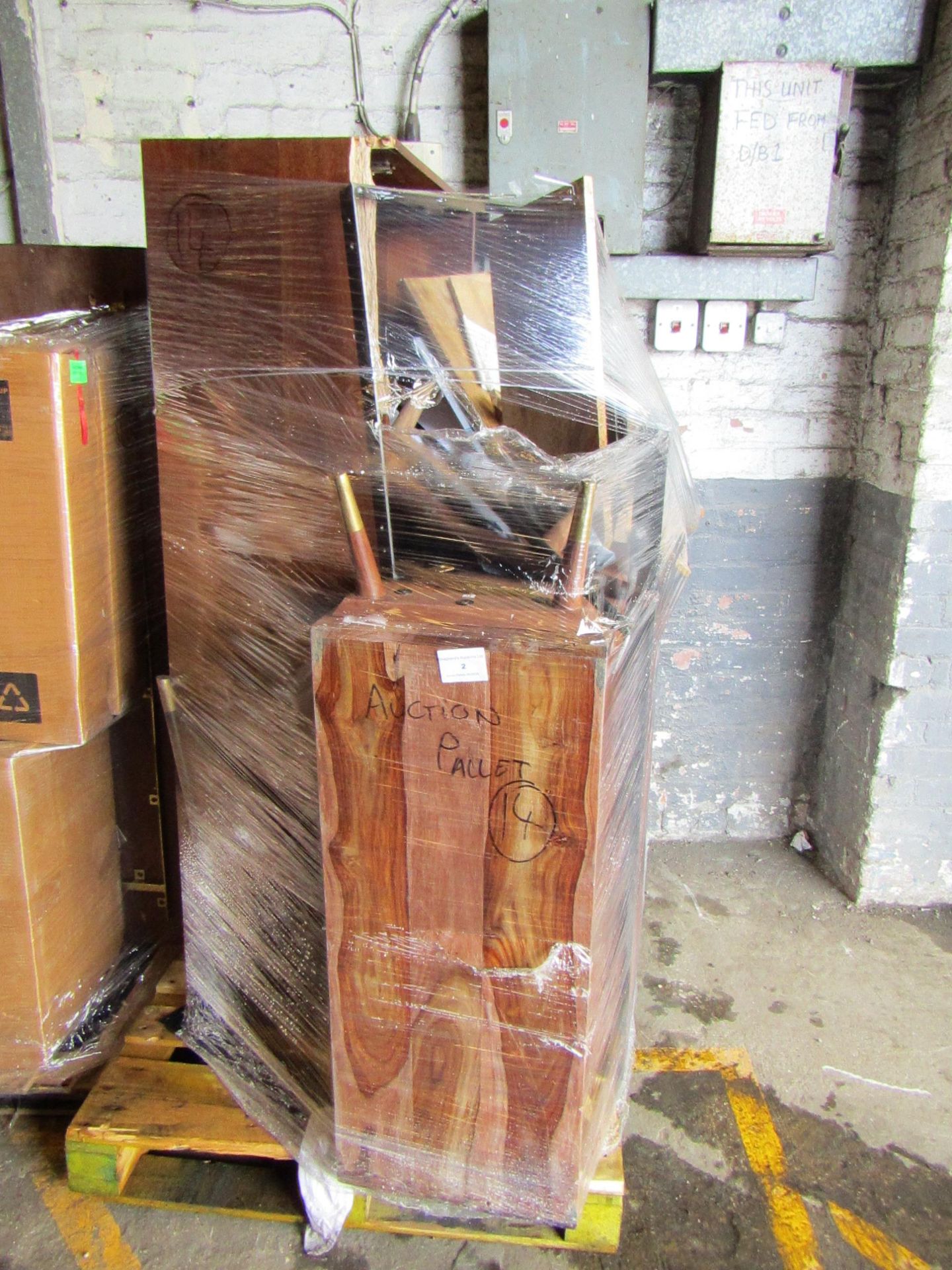 | 1x | PALLET OF SWOON B.E.R AND AWAITING PARTS AND POSSIBLY GRADED FURNITURE ITEMS WHICH COULD