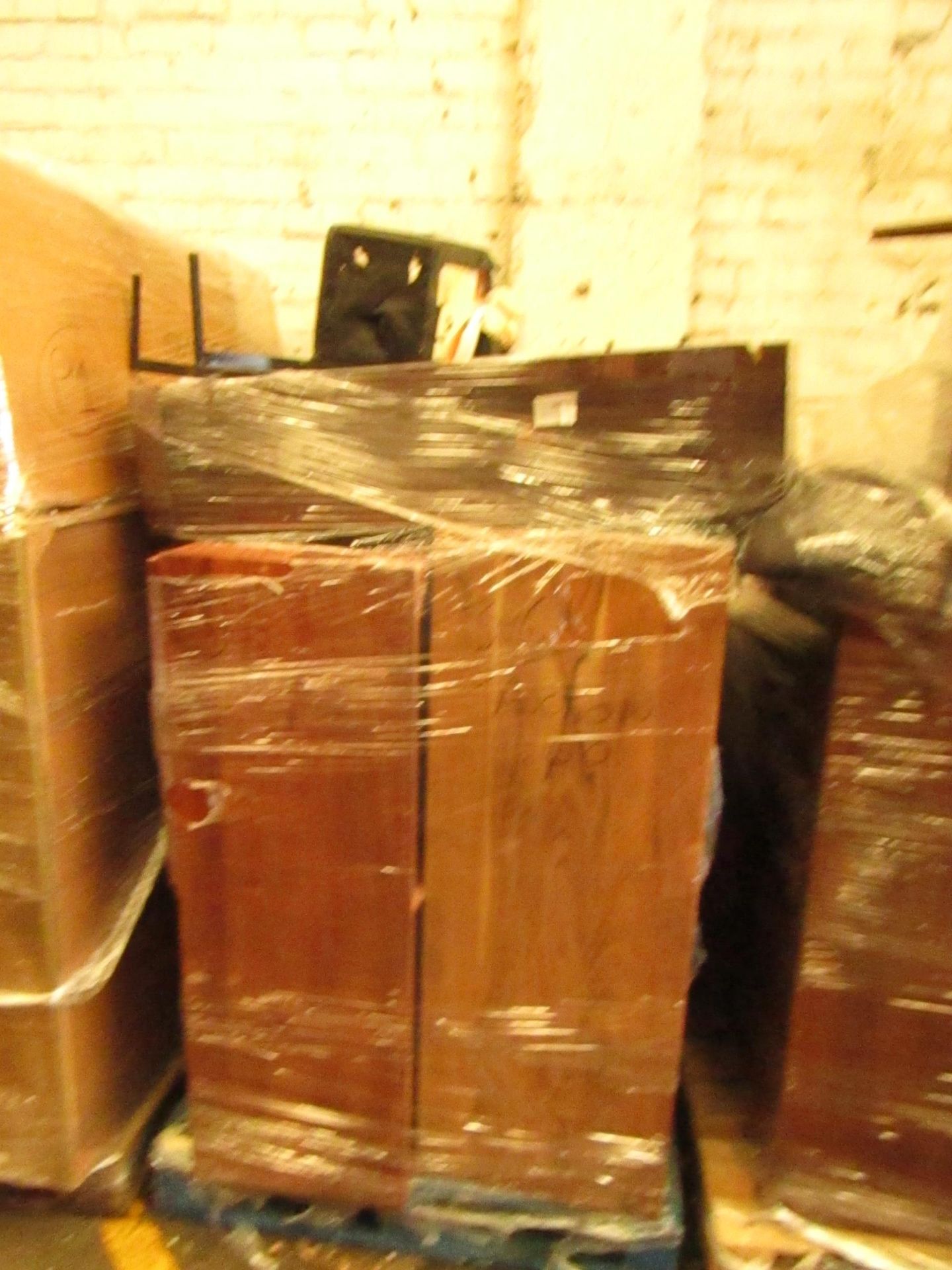 | 1x | PALLET OF SWOON B.E.R AND AWAITING PARTS AND POSSIBLY GRADED FURNITURE ITEMS WHICH COULD