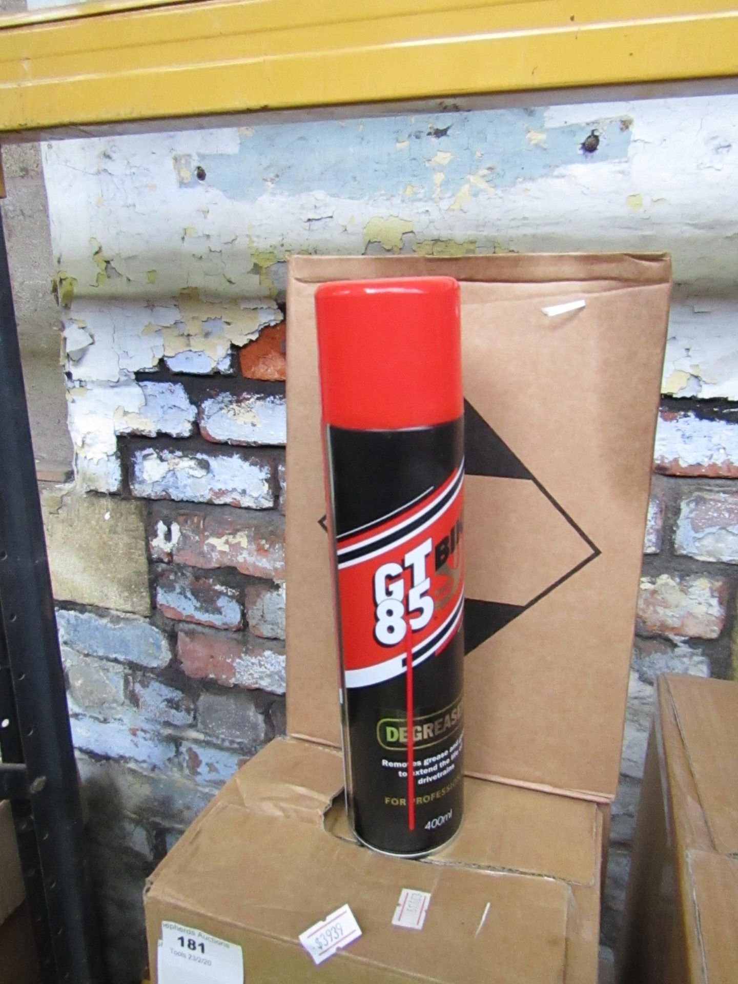 6x 400ml Canisters of GT85 Degreaser, removes dirt and grime from bike drive trains, new