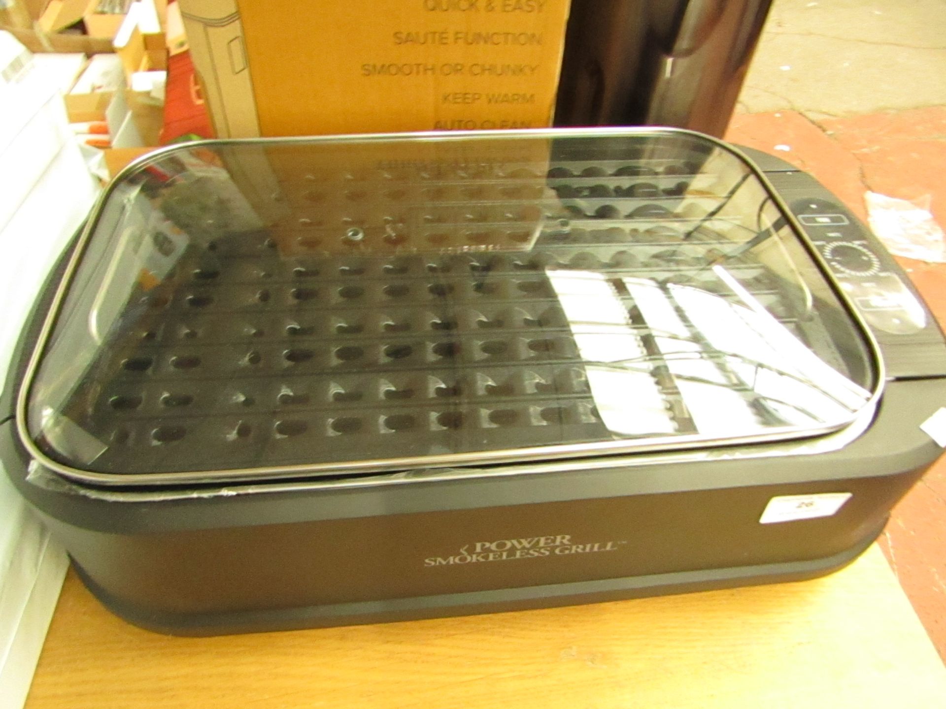 | 1x | POWER SMOKELESS GRILL | UNTESTED & UNBOXED | NO ONLINE RE-SALE | SKU - | RRP £79.99 |