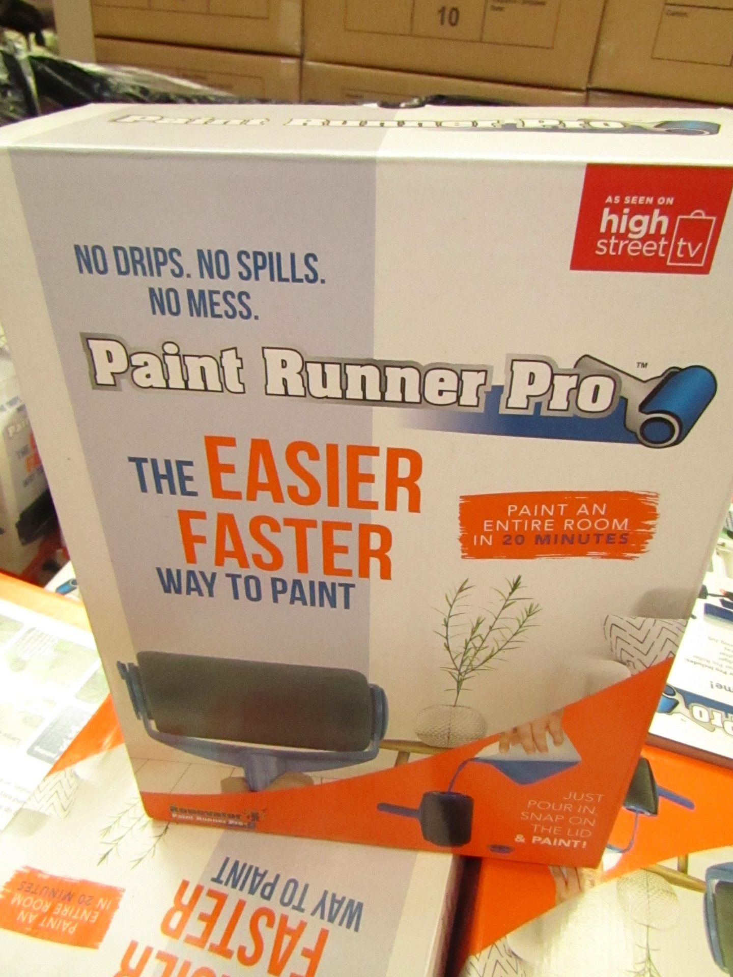 | 1X | PAINT RUNNER PRO | UNCHECKED AND BOXED | NO ONLINE RE-SALE | SKU - | RRP £29.99 | TOTAL LOT