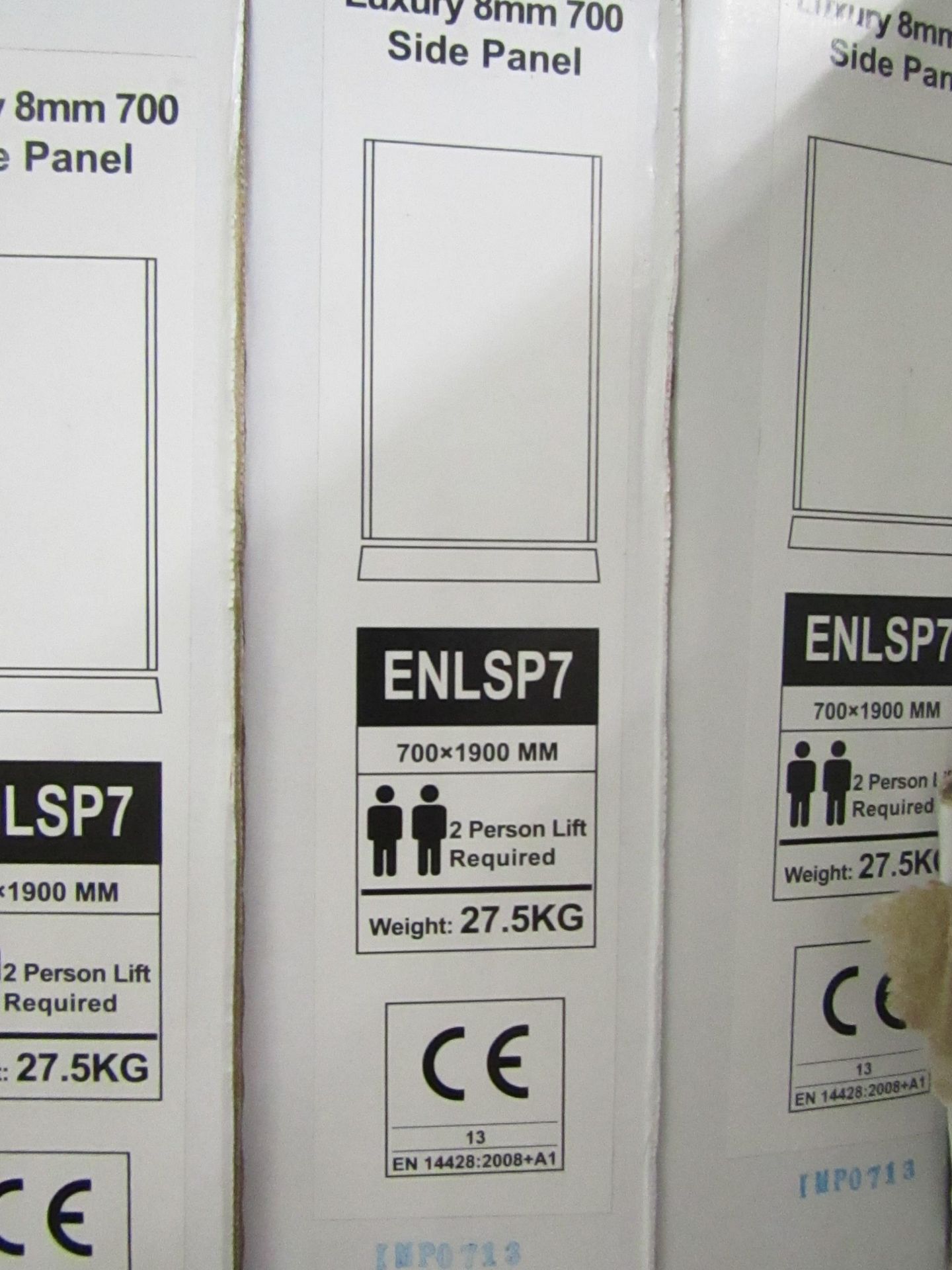 Luxury 8mm 700 side panel ENLSP7, New and boxed. RRP œ137.