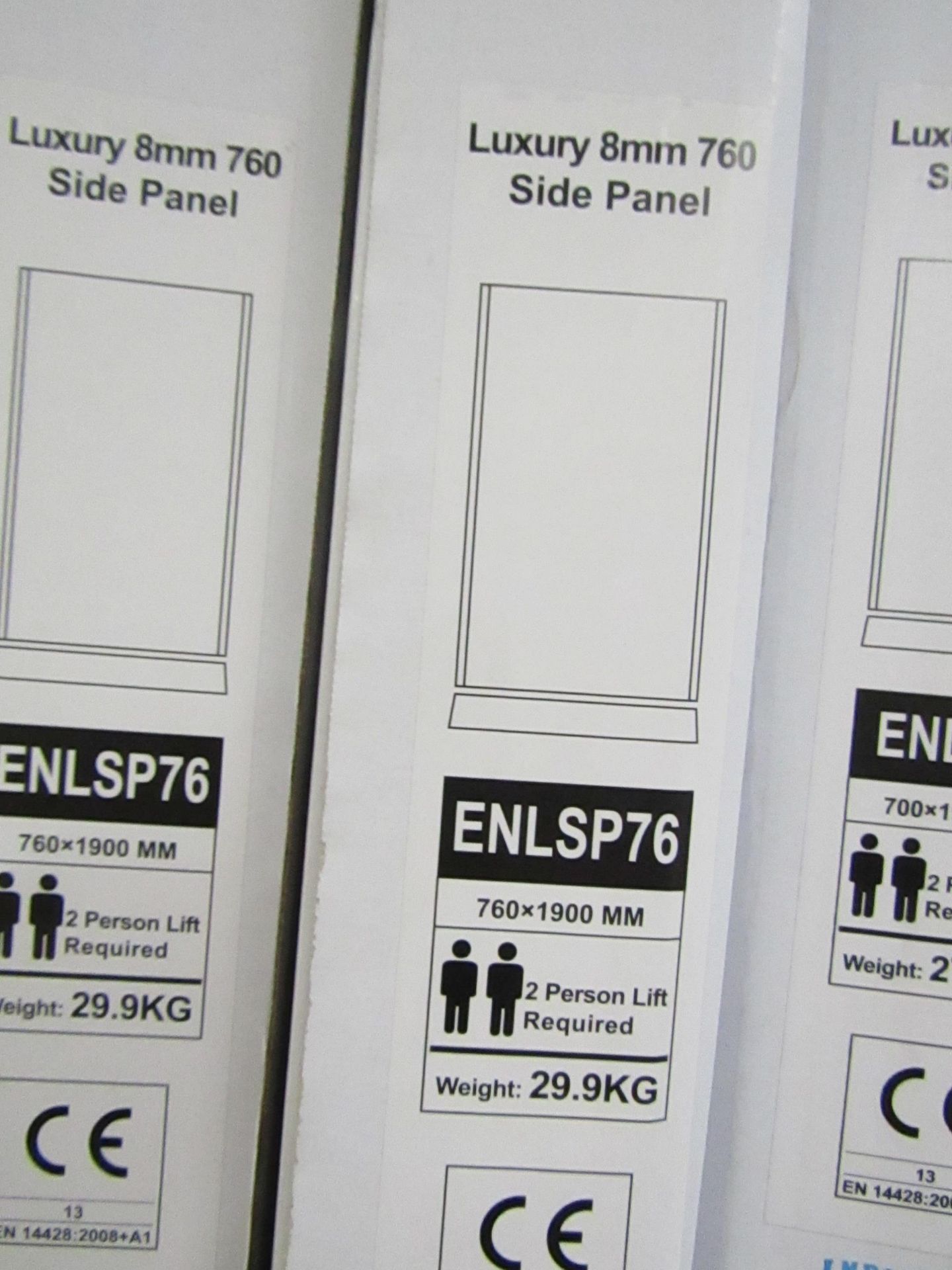 Luxury 8mm 760 side panel ENLSP76, new and boxed. RRP œ143.