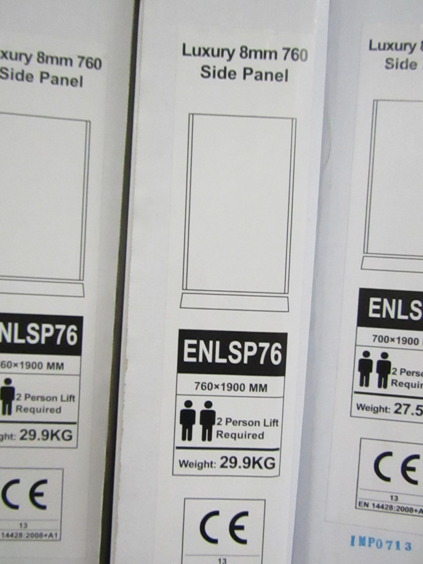 Luxury 8mm 760 side panel ENLSP76, new and boxed. RRP œ143.