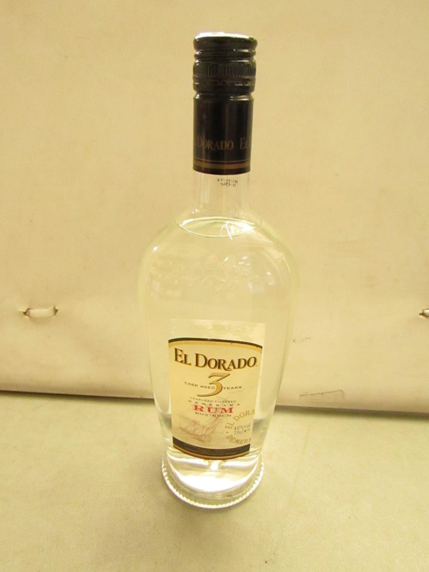 El Dorado Demerara Rum. 70cl.New