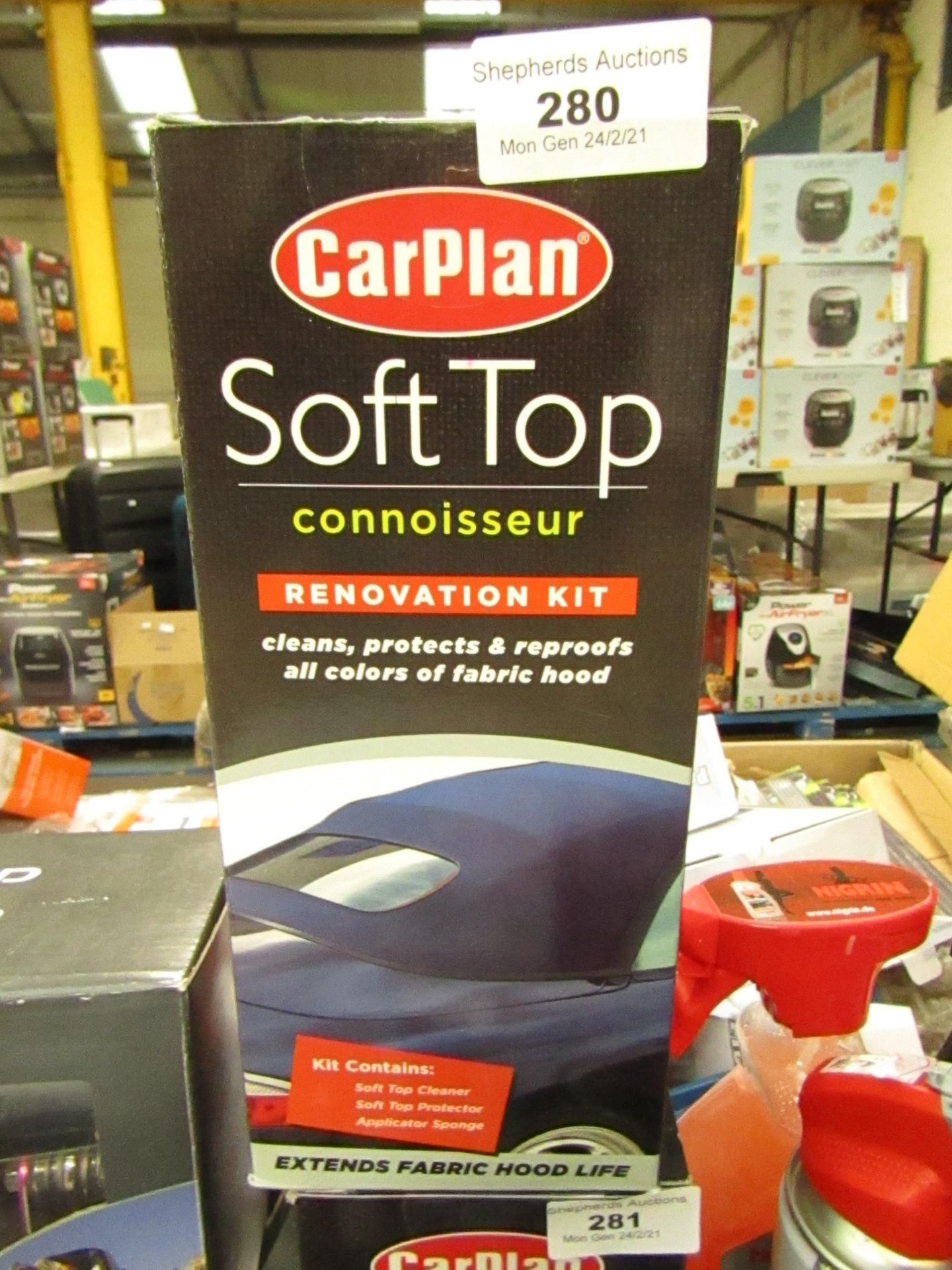 Car Plan Soft Top Connoisseur Renovation Kit. New & boxed