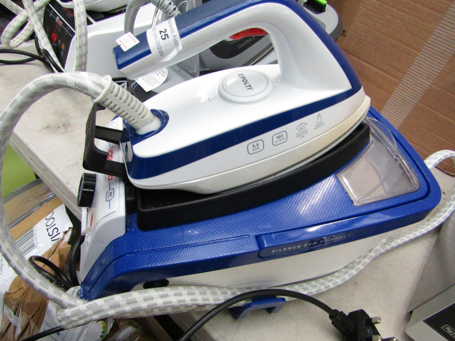 Vaporella Polti - Steam Generator Iron - Power on, No Heat.