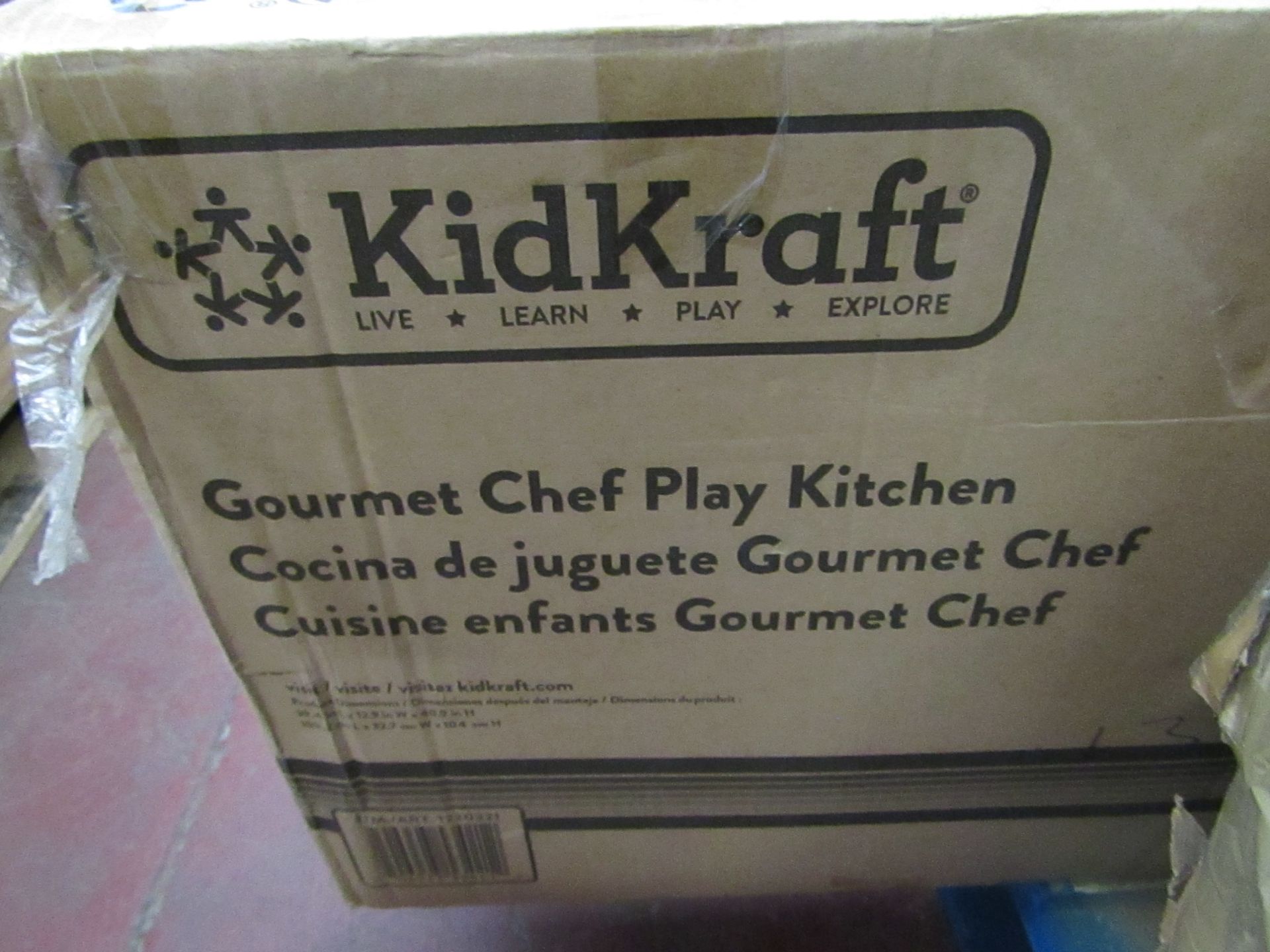 KidKraft - Gourmet Chef Play Kitchen - Unchecked & Boxed.